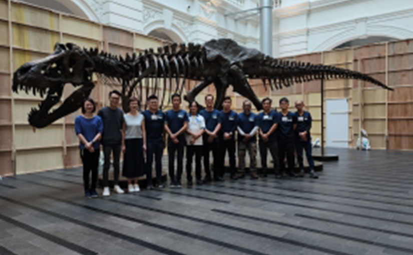 Lotus Fine Arts Logistics Assembles T-Rex ‘Shen’