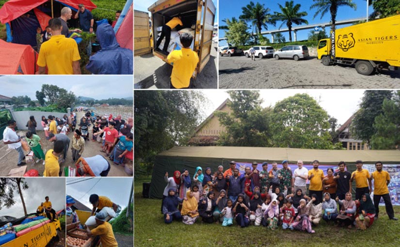 Asian Tigers Indonesia – Cianjur Earthquake Relief