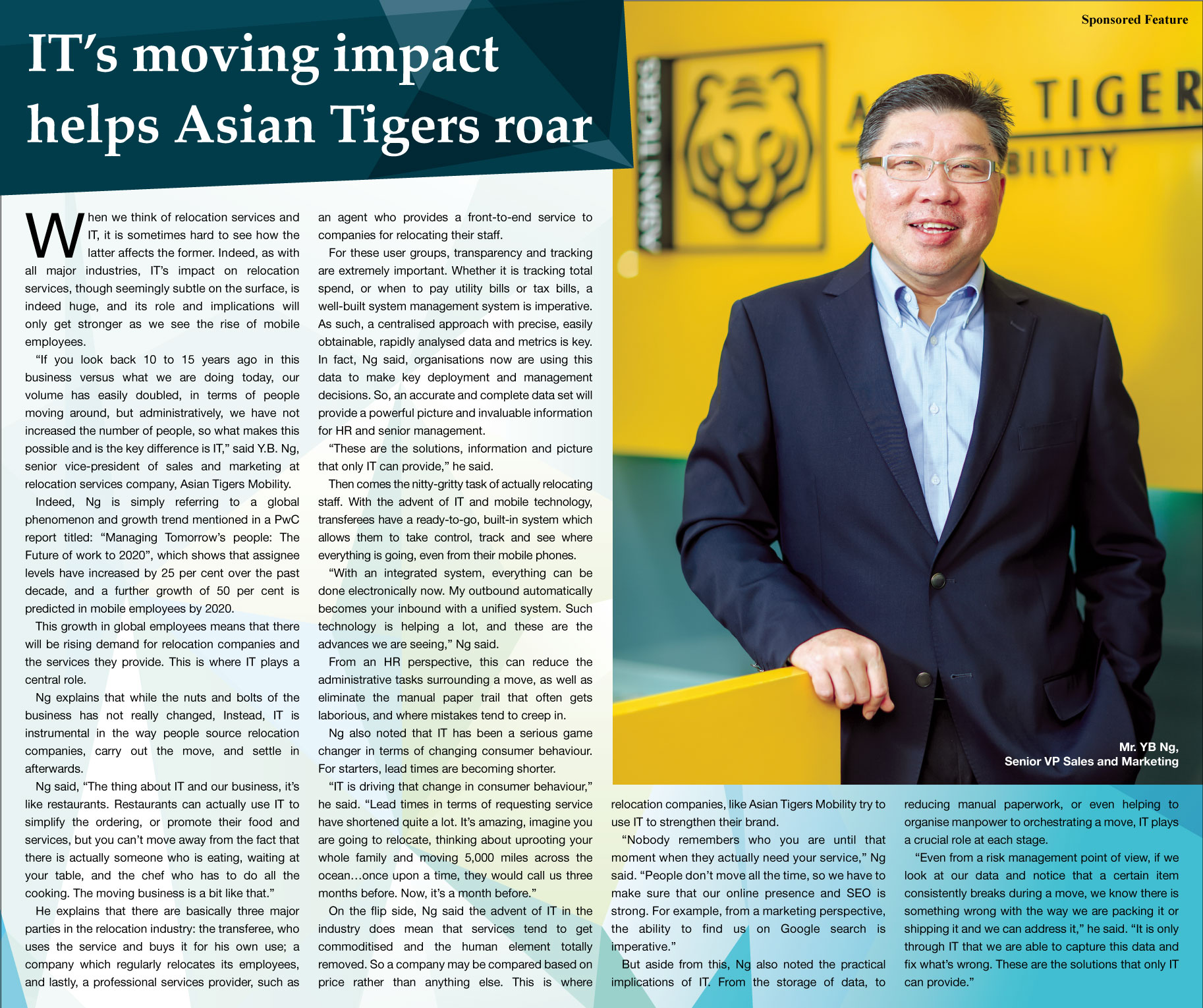 IT’s Moving Impact Helps Asian Tigers Roar