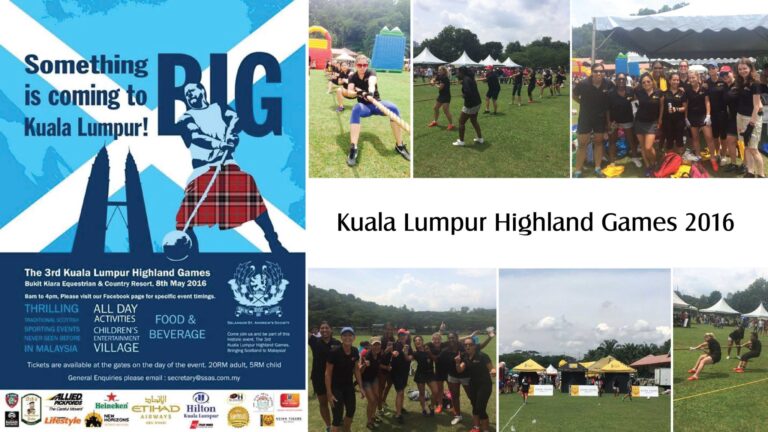 Asian Tigers Malaysia Sponsor Kuala Lumpur Highland Games 2016