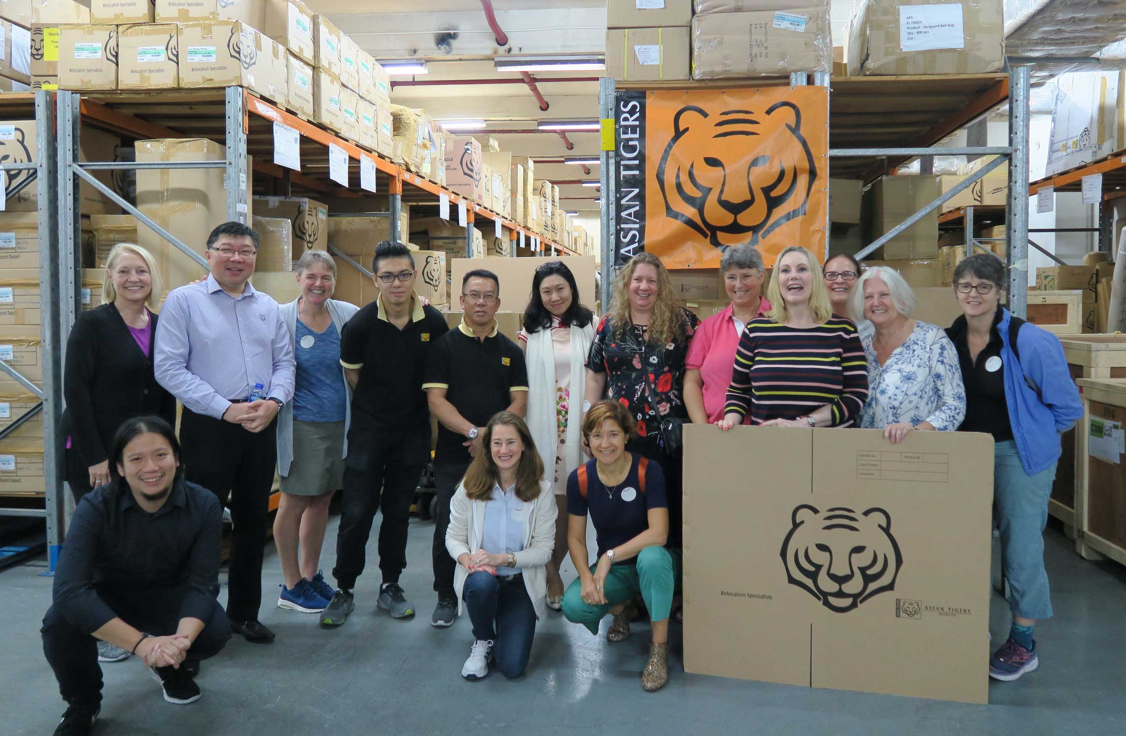 AWA of Hong Kong Warehouse Visit