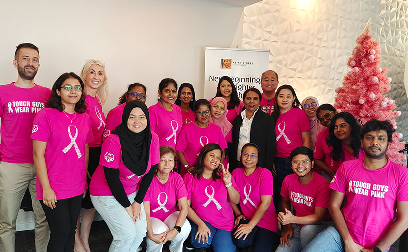 Asian Tigers Malaysia Go Pink for Pinktober
