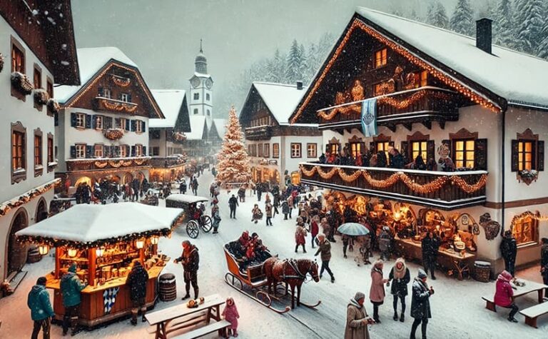 Asian Tigers Bavarian Christmas