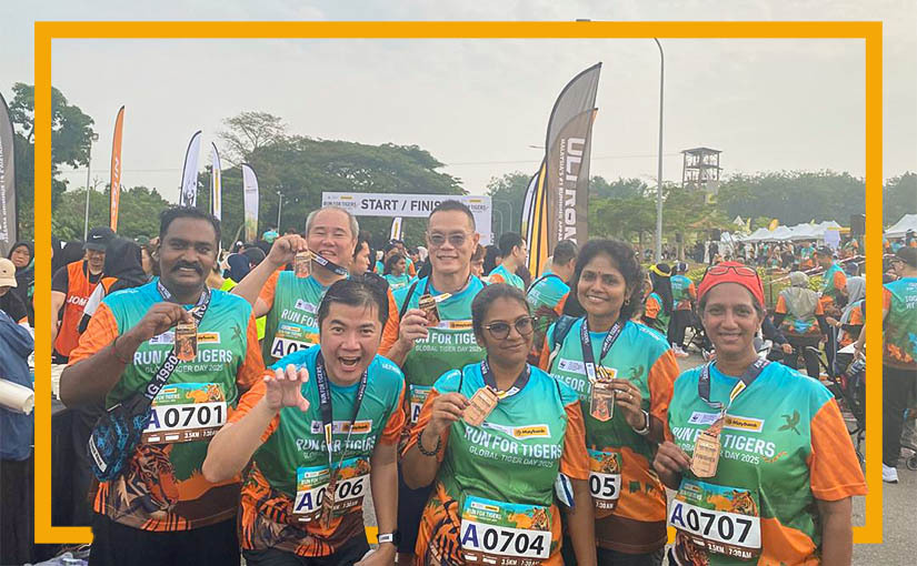 Running with a Purpose: Asian Tigers Malaysia Joins ‘Run for Tigers’ for Global Tiger Day 2025
